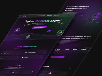 Cyber Security Expert - website business cloud security cyber cyber security cyber security website encryption innovation privacy protection security trending vpn web design