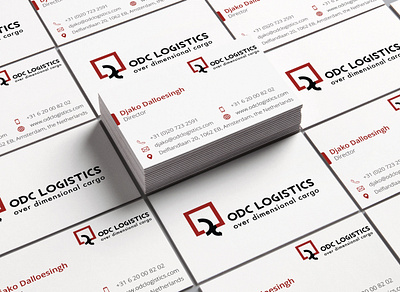 Branding for ODC Logistics branding business cards iconography print ui design ux website development wordpress