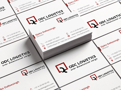 Branding for ODC Logistics branding business cards iconography print ui design ux website development wordpress