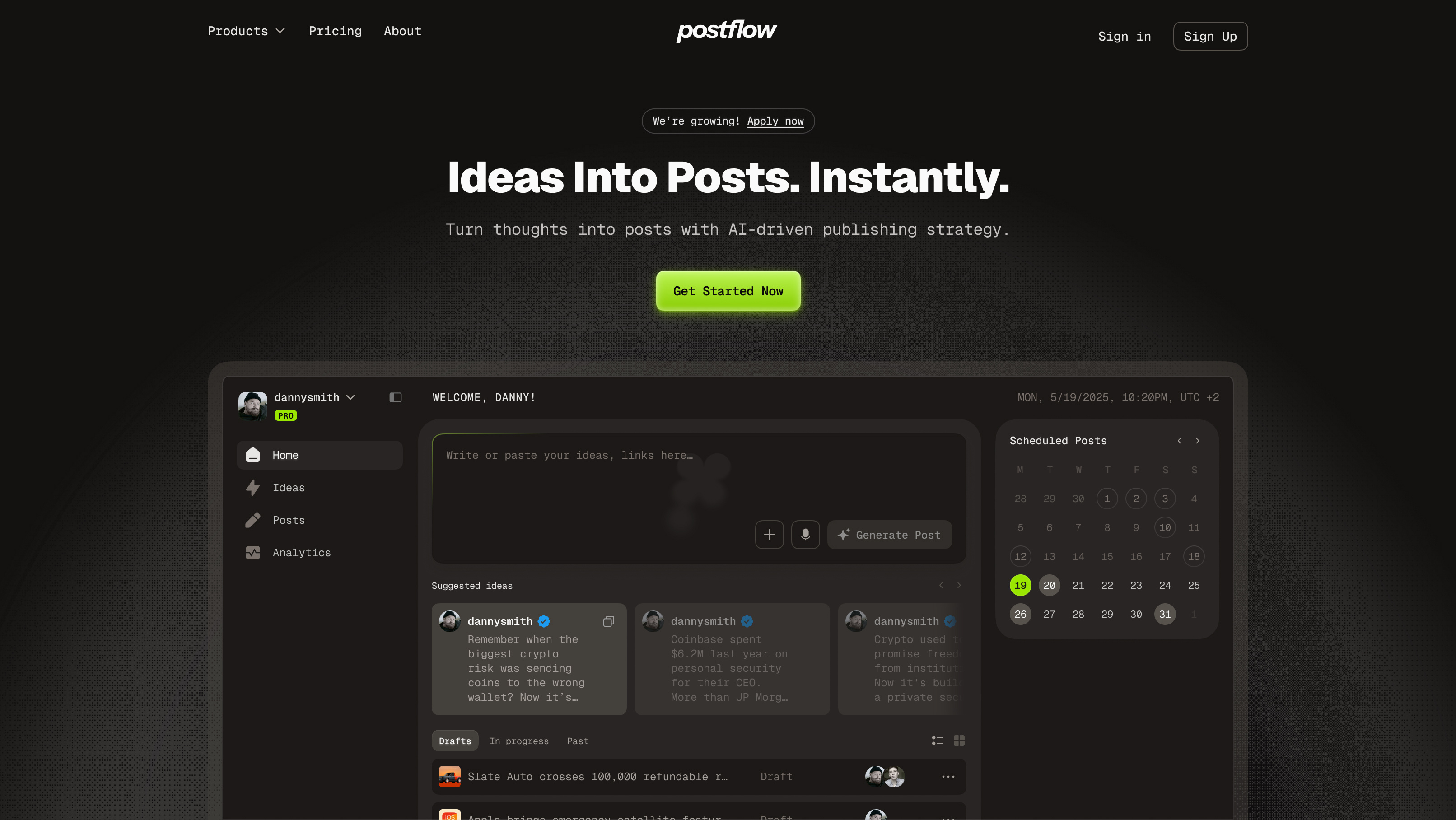 Daily UI 001 — Landing Page