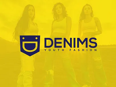 Denims - Clothing Brand Logo brand identity branding business logo clothing brand clothing logo company logo creative logo graphic design logo logo design logo designer meaningful minimal logo modern logo