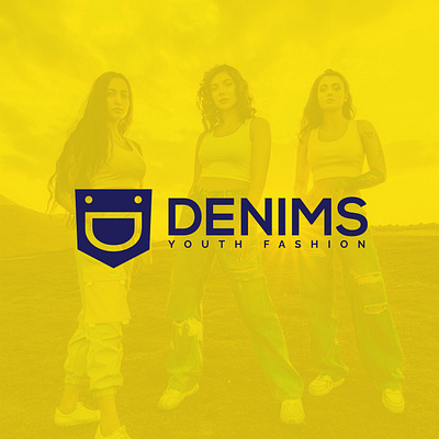Denims - Clothing Brand Logo brand identity branding business logo clothing brand clothing logo company logo creative logo graphic design logo logo design logo designer meaningful minimal logo modern logo