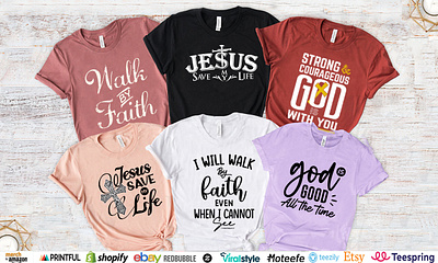Christian Typography t shirt design best t shirt custom design custom typography design design t shirt etsy t shirt faith t shirt fiverr t shirt god design graphic design graphic t shirt illustration jesus t shirt desgin t shirt design t shirt usa typography design typography t shirt