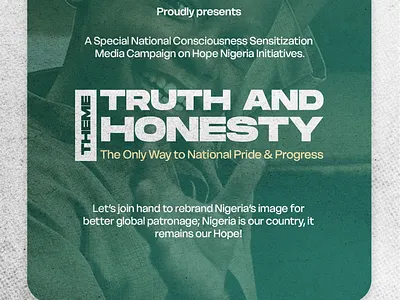 Flyer Design - My Country, My Hope adobe photoshop branding. flyer design graphic design poster