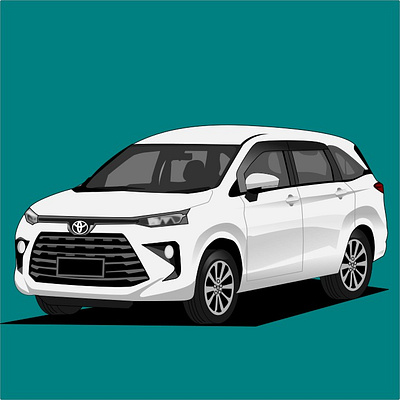 Toyota Car car graphic design illustration inkscape vector