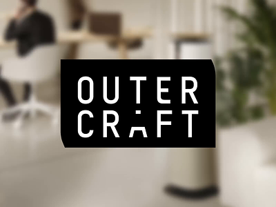 OuterCraft - Logo Animation animated animation branding gif logo motion typography
