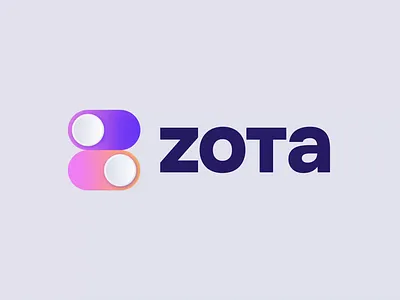 Zota | Logo design 3d logo animation artificial intelligence logo brand saas branding design identity branding illustration logo design logo type motion design saas logo