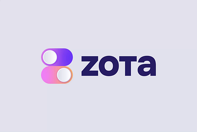 Zota | Logo design 3d logo animation artificial intelligence logo brand saas branding design identity branding illustration logo design logo type motion design saas logo