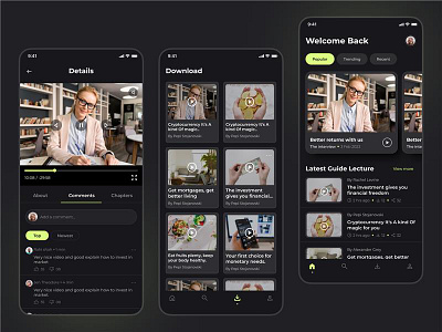 Market View – Learn. Grow. Invest Smarter. appdesign branding creativedesign design figma illustration moderndesign prototype ui ux