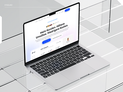 Byte & Mynd – Website Design for AI-Powered Marketing SaaS ai dashboard design digital services dsquad figma futuristic graphic design landing page light logo marketing minimal modern prototype saas ui ux website wireframes