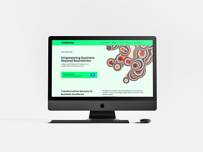 Transcend - Corporate & Financial Advisory Website advisory b2b business ca consulting corporate figma finance landingpage