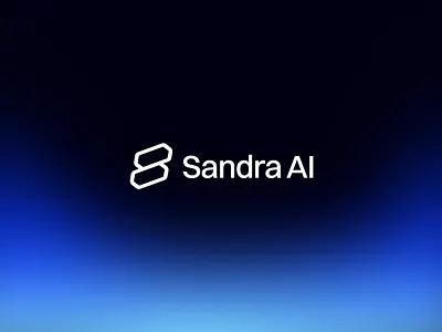 Sandra AI — Logo ai logo artificial intelligence logo billboard brand identity branding logo logo design logotype minimal mockup uiux visual identity