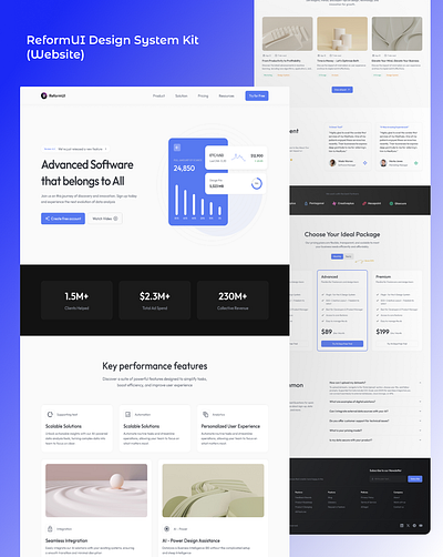 ReformUI Design System Kit website post-03 design design system figma graphic design modern ui ui design