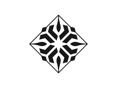 Ornamental star logo abstract black branding decorative design diamond geometric graphic design icon logo logo design logo designer mandala ornament pattern star symbol symmetrical tribal