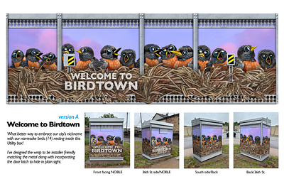 Experiential Cabinet Wrap branding experiential graphic design illustration whimsy