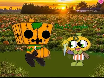 Junefairytale Day 23: pumpkin art post art tag digital art drawing fan art illustration