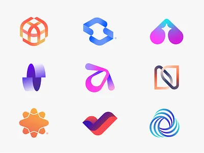 Best logo Mark Design identity system.