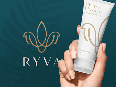 Ryva Cosmetics Branding / Logo Design pampering