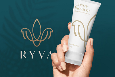 Ryva Cosmetics Branding / Logo Design pampering