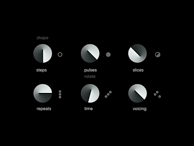 Digital Audio Interface Elements audio elements audio interface elements black black background creative dark mode dark tone design digital audio elements elements graphic design modern modern design simple typo typography