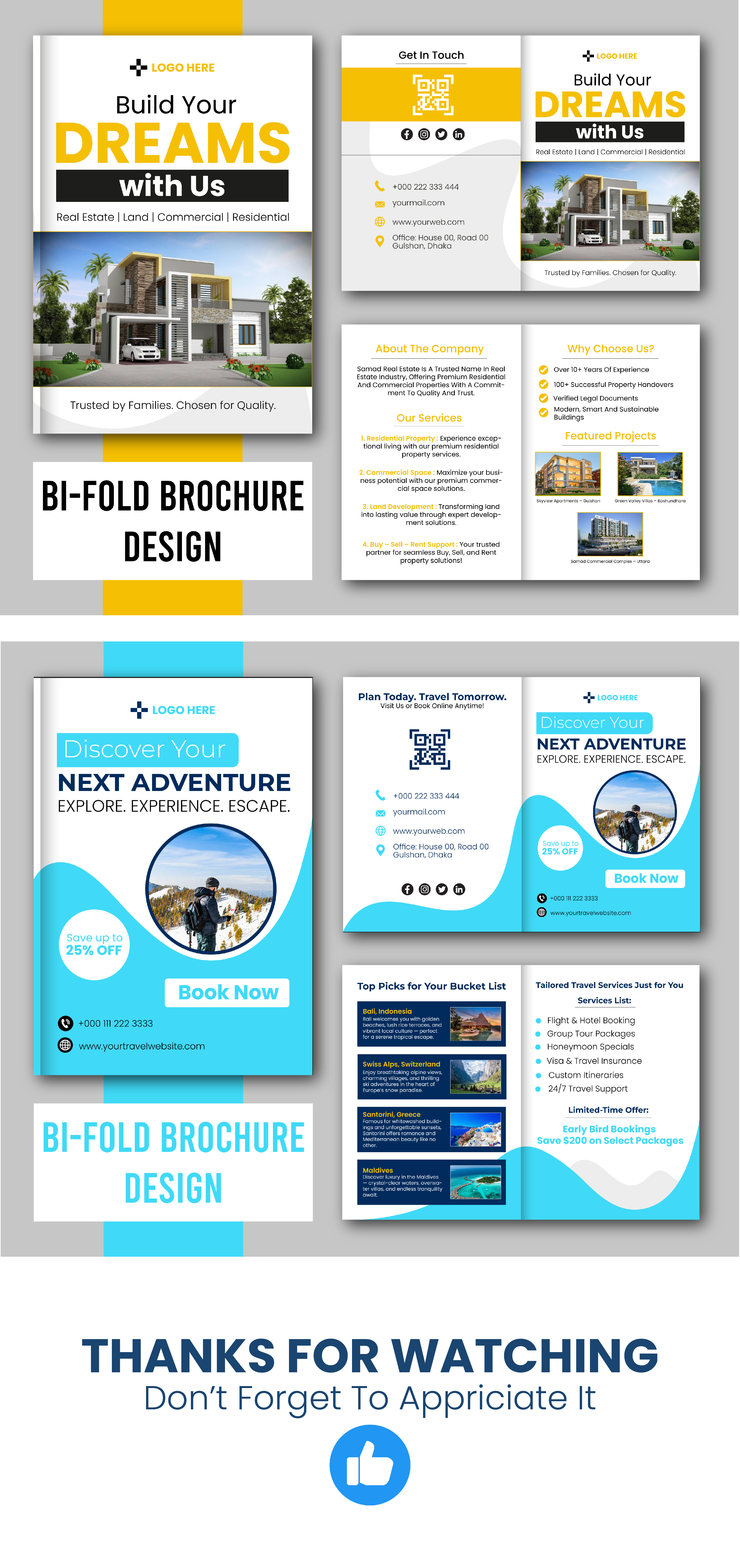 BI-FOLD BROCHURE DESIGN bi fold brochure design branding brochure corporatedesign creativebrochure design dribbbleshowcase editorialdesign graphic design graphic designer illustration layoutdesign logo printdesign productbrochure professionaldesign samad graphix typographydesign