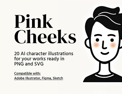 Free Pink Cheeks Illustrations by Artifisio free illustration png svg