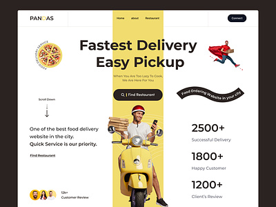 Food Delivery Website food food delivery food delivery website food delivery website design food service food website homepage restaurant website rupak rupak chakraborty service website shipping shipping website ui designer uiux uiux designer web web design website website design