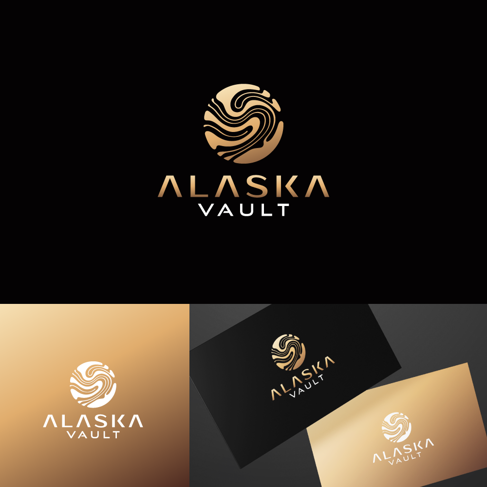 Alaska Vault - 99Designs Submission alaska logo logo vault logo