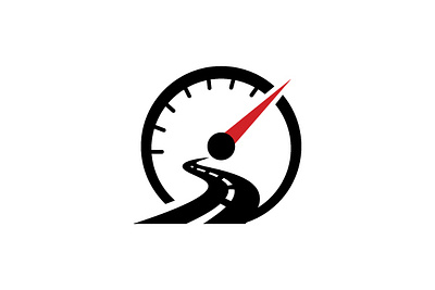 Speedometer road logo branding car design energy graphic design icon logo logo design manufacture power race road speed speedometer sports travel