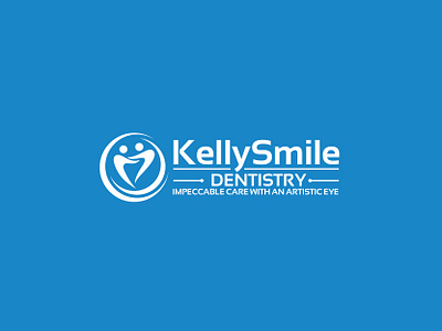 LOGO DESIGN - KELLY SMILE brandidentity branding custom dentalbranding design graphic design graphics illustration logo medicalbranding oralcare ui ux vector