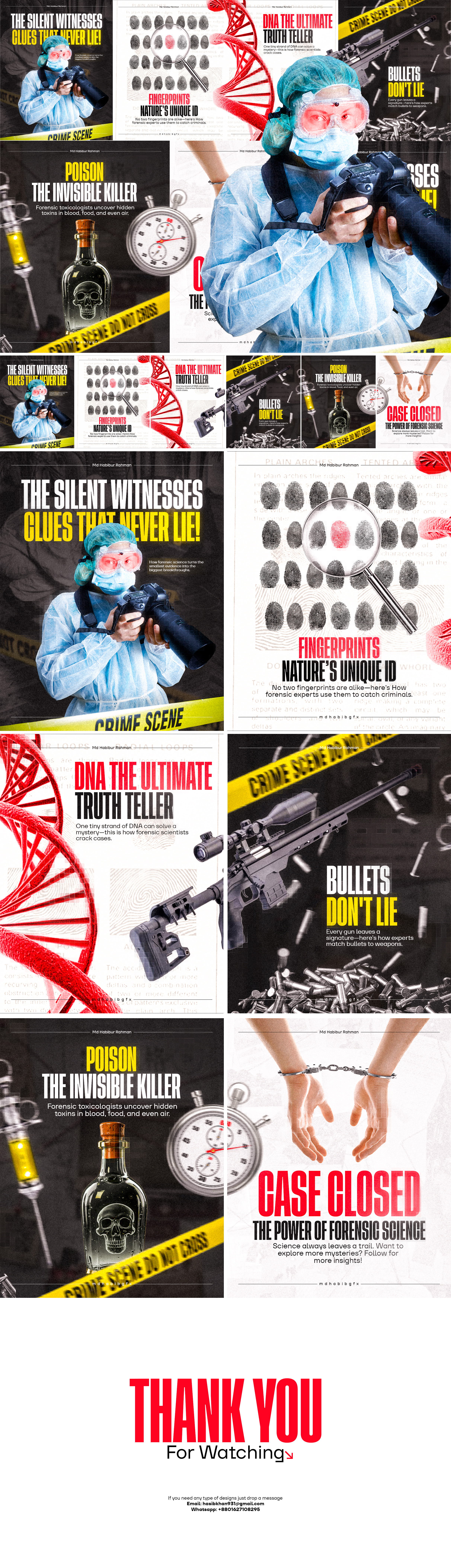 Forensic science carousel design branding carousel carousel design carousels design forensic design forensic science graphic design instagram carousel instagram post linkedin post