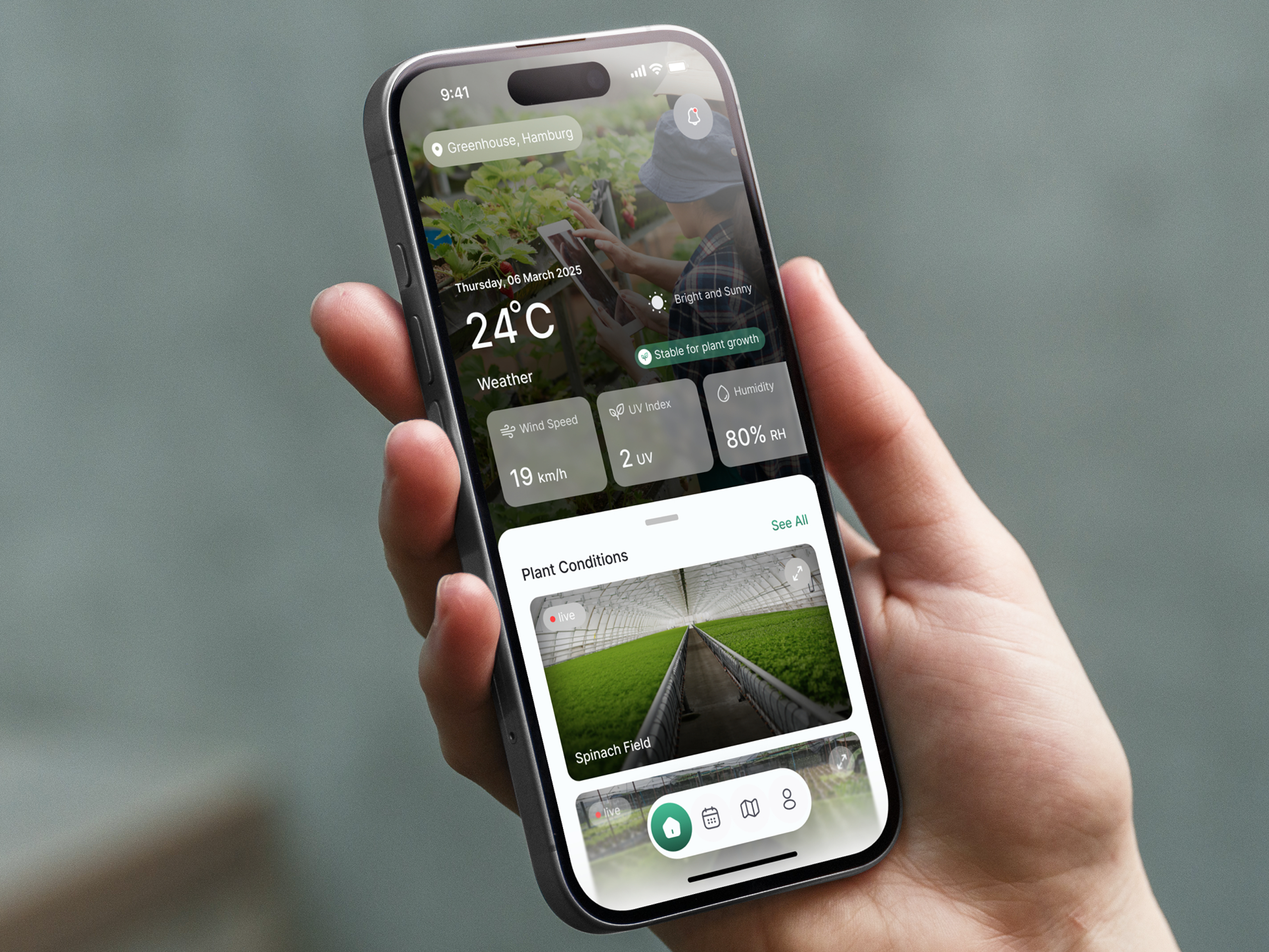 Groovely – IoT Agriculture agriculture agro tech agro technology clean design farmer farming figma green house green house monitoring internet of things iot agriculture iot farm mobile app mobile dashboard monitoring monitoring app product design smart app smart farm