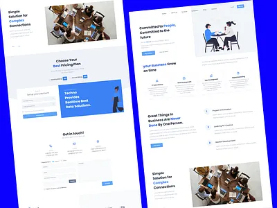 SaaS Landing Page UI UX Design saas saas landing page saas landing page ui ux design