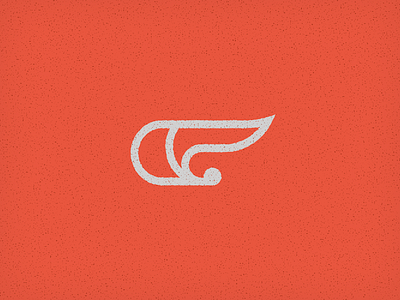 Unused Mark bold contrast flourish fluid geometric line linework logo monoline simple smooth swoosh symbol vector wave