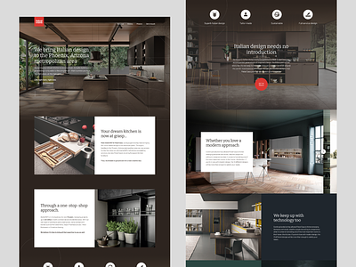 Febal Casa Kitchens - web design design furniture interior kitchen ui webdesign website