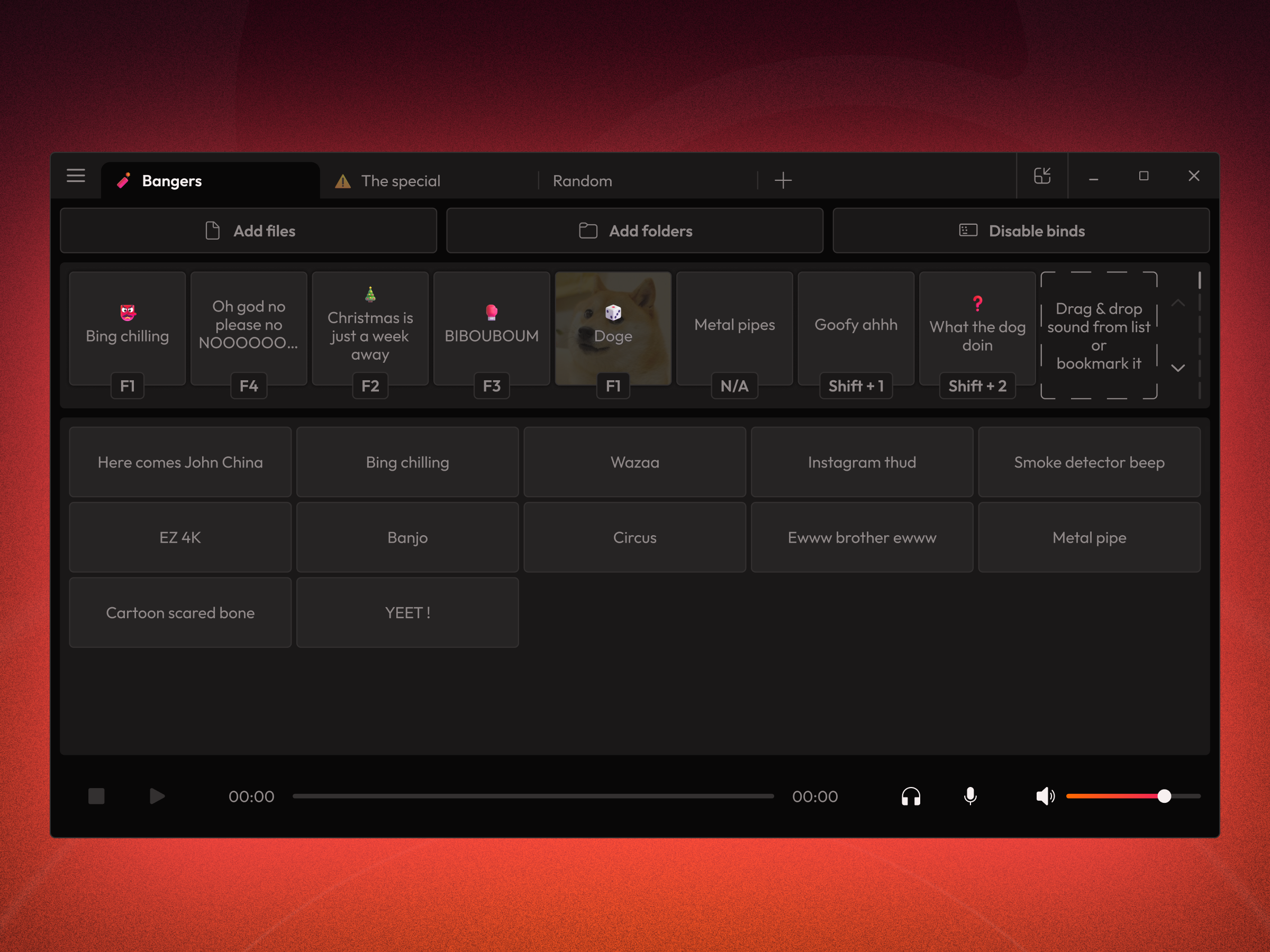Blastr - Soundboard dashboard application case study dashboard interface product design software soundboard ui ux