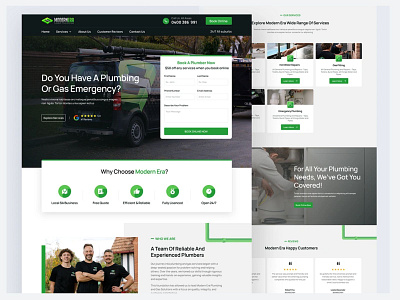 Plumbing Website Redesign by Wix web design website wix wix redesign wix website