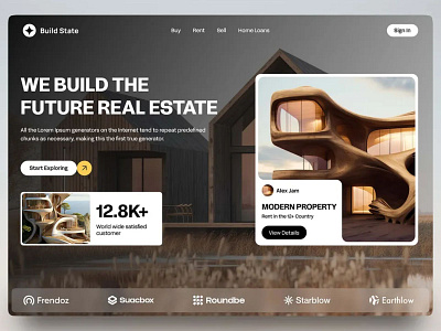 Real Estate Landing Page by Wix wix wix landing page wix redesign wix web design