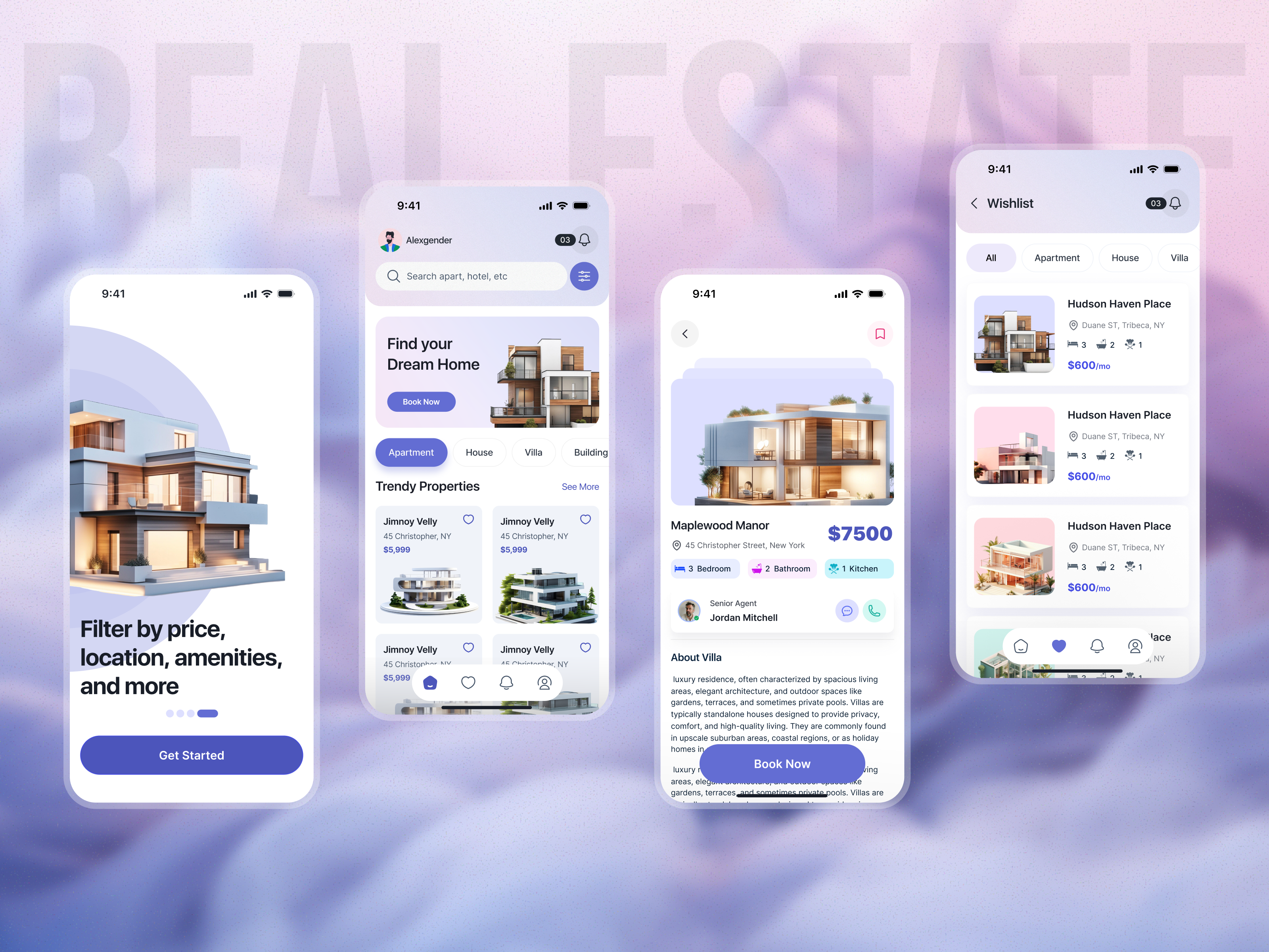 Example of I Will Do Clean Modern App UI UX Design