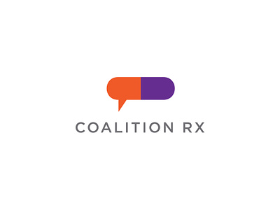 Coalition Rx drugs icon identity logo pill pills substance abuse