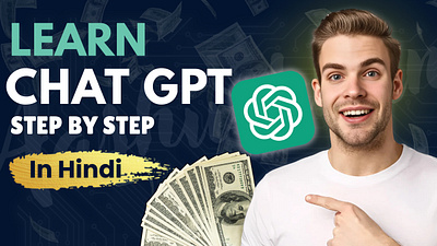 Chat GPT YouTube Thumbnail design graphic design graphicdesign thumbnail thumbnaildesign thumbnails youtube youtubethumbnail youtubethumbnaildesign