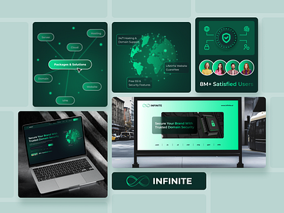 ✨ Infinite Hosting – Homepage Design 2026 app design brand design branding europe figma hostingwebsite landing page design latest trending logo design uae ui ui design uiux design uk usa ux ux design website design
