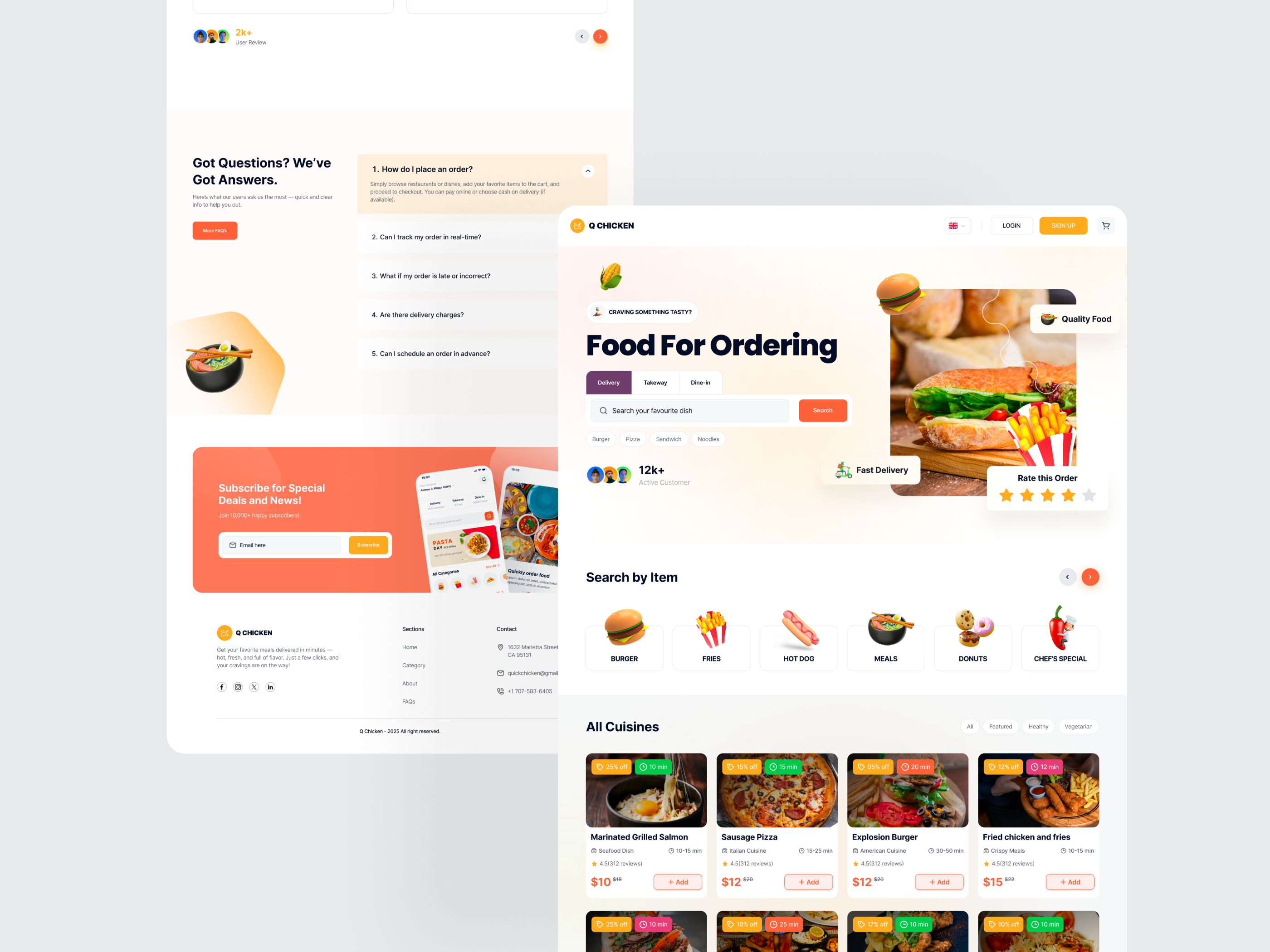 Example of Professional & Modern Web Design