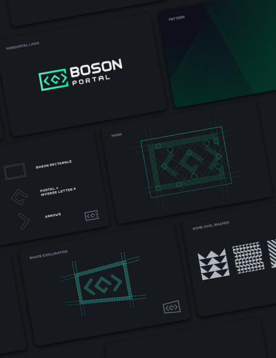 Boson portal branding branding crypto logo web3