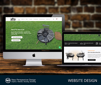 Bakgat Boma’s Custom E-Commerce Site by New Perspective Design website design website design pretoria