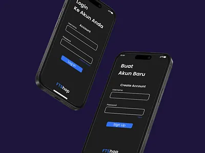 Aplikasi FTShop branding e commerce graphic design personal branding ui uiux design ux