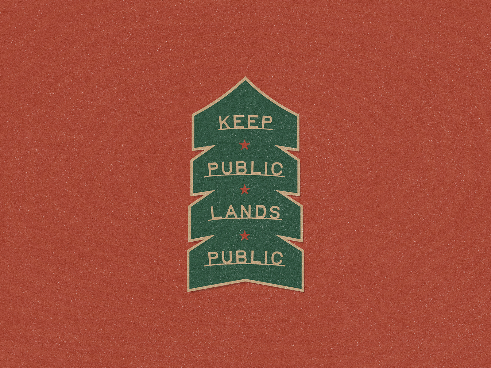 Keep Public Lands Public Badge
