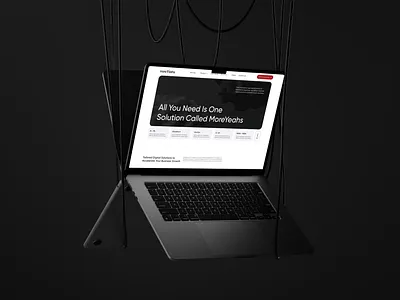 Company Landing Page app appdesign companey darkthem design graphic design graphicdesign landing page ui ux web website websitedesign