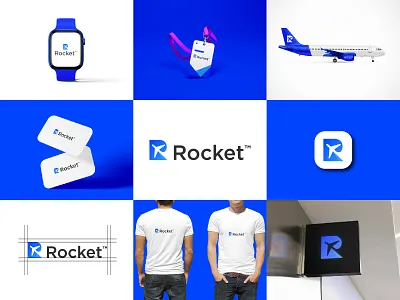 Rocket Logo | R Letter Logo Design abcdefghijklmn airplan branding branding design design gradeint graphic design identity illustration initial logo letter mark logo logo desgin logo design logotype modern monogram logo opqrstuvwx rocket wordark