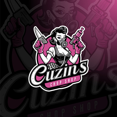 Emblem / Mascot Logo Design character logo circular badge logo emblem logo mascot logo